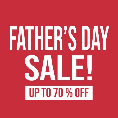 Babalar Günü poster satışı sosyal medya postası tasarımı