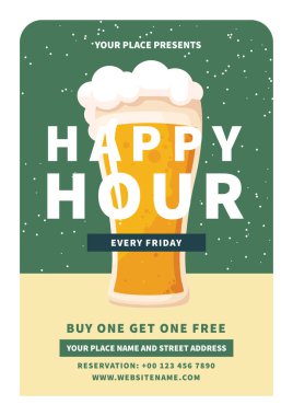 Ucuz kutlama partisi poster ilanı sosyal medya post tasarımı