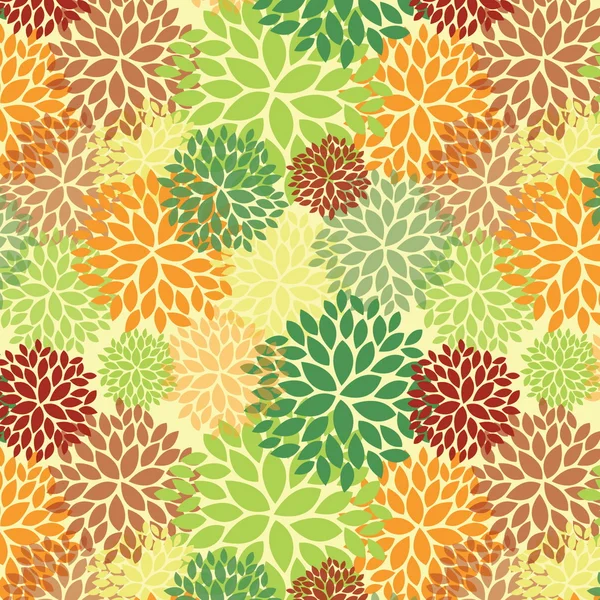 Patrón sin costura floral — Vector de stock