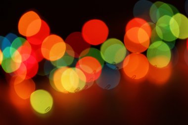 renkli bokeh arkaplanı