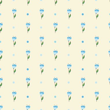 Kusursuz çiçek deseni