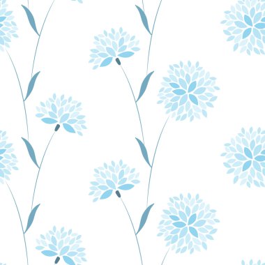 Dikişsiz vektör çiçek elegance modeli