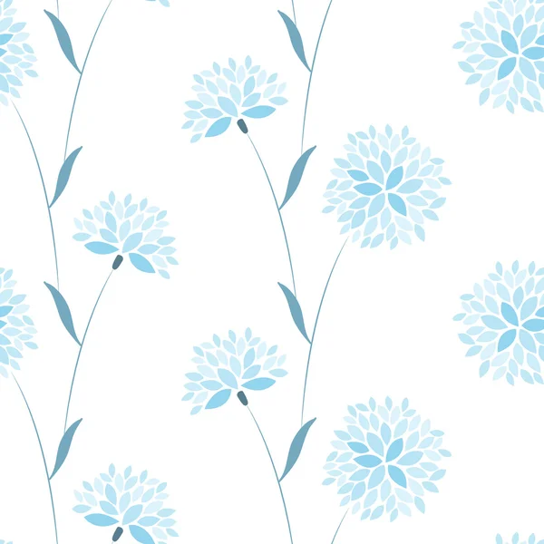 Seamless vector flower elegance pattern — Stock Vector