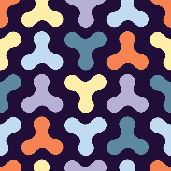 Abstract seamless geometric pattern.vector illustration — Stock Vector
