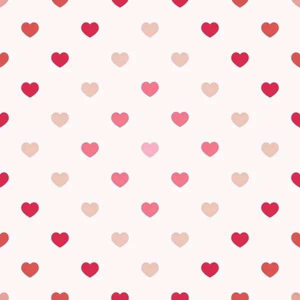 vektör kesintisiz geometrik desen küçük polka dot yürekleri