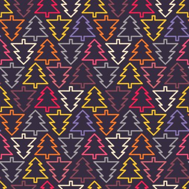 Noel ağacı kesmeler ile Seamless Modeli