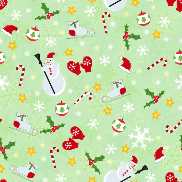 Dikişsiz sevimli Noel desen