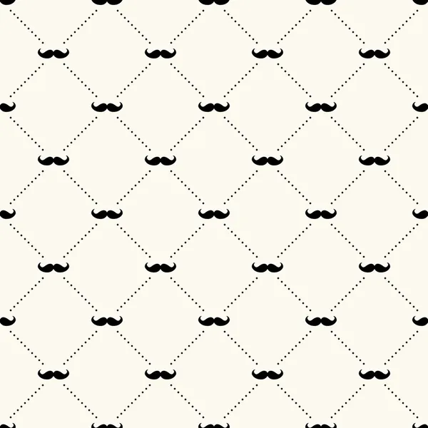 Vector seamless retro pattern — Stock Vector