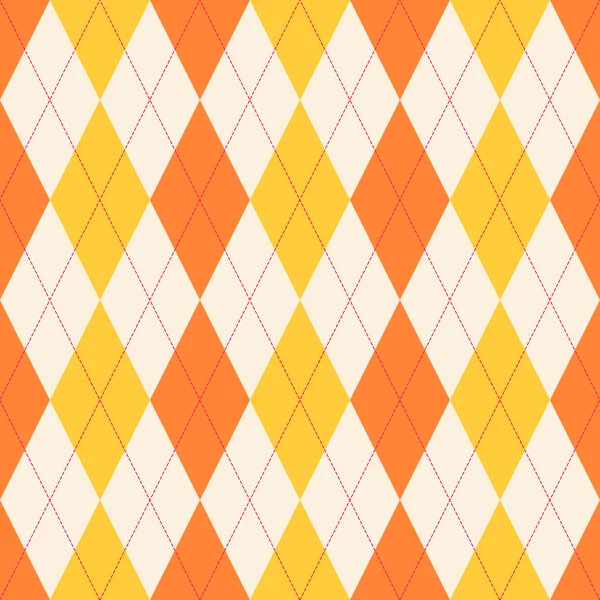 Seamless classical argyle pattern. — Stock Vector