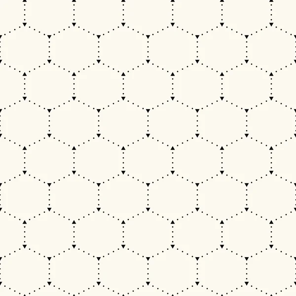 Modèle hexagonal sans couture . — Image vectorielle