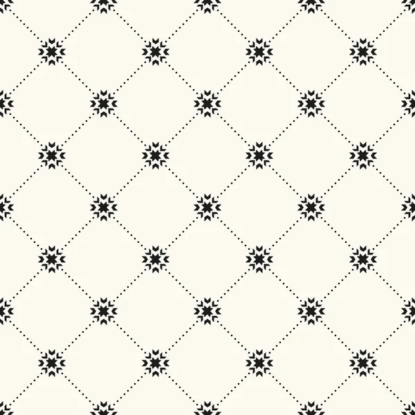 Vector seamless retro pattern — Stock Vector