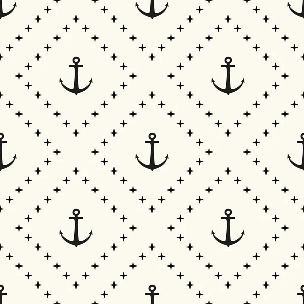 Vector seamless retro pattern — Stock Vector