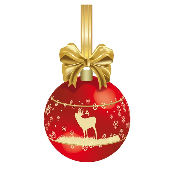 Hunting Christmas decoration — Stock Photo, Image