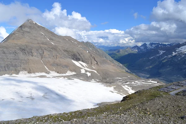 Hory rakouských Alp ledovce skalního — Stock fotografie