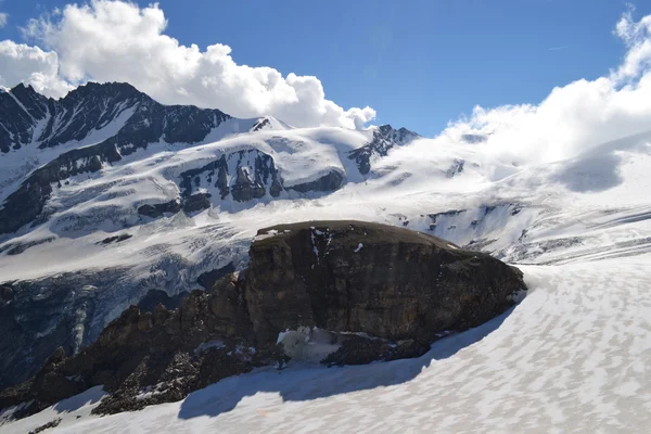 Hory rakouských Alp ledovce skalního — Stock fotografie