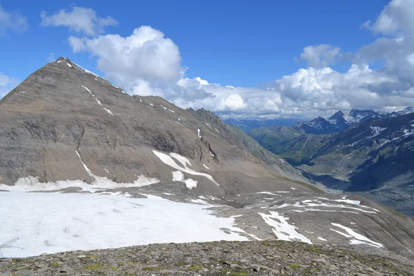 Berge Österreichische Alpen Gletscher pasterze — Stockfoto