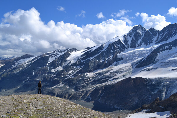 Mountains Austrian Alps Glacier Pasterze
