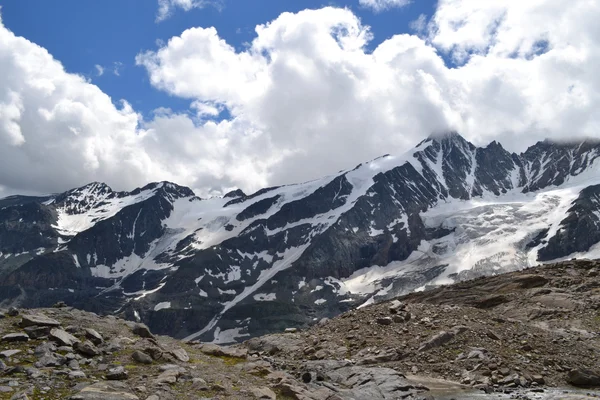 Hory rakouských Alp ledovce skalního — Stock fotografie