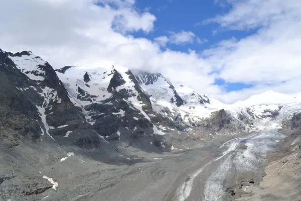 Bergen österrikiska Alperna glaciären Pasterzen — Stockfoto