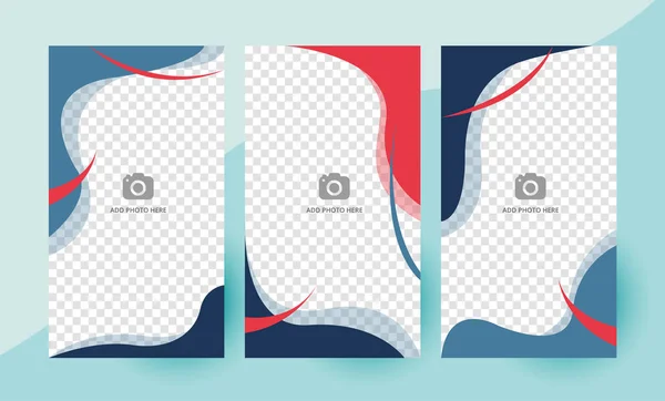 Sosyal medya şablonu, düzenlenebilir sosyal medya hikaye şablonu. Sosyal medya hikayeleri tasarım vektörü için arka plan. Hikaye şablonu. Vektör çizimi. Zarif geometrik şekiller