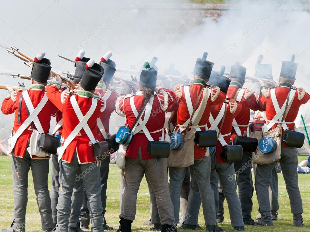 Redcoat soldiers Stock Editorial Photo © johnbraid 12178663