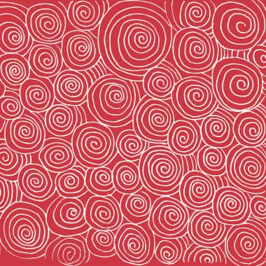 Vector spiral background. Simple drawing of abstract spirals.