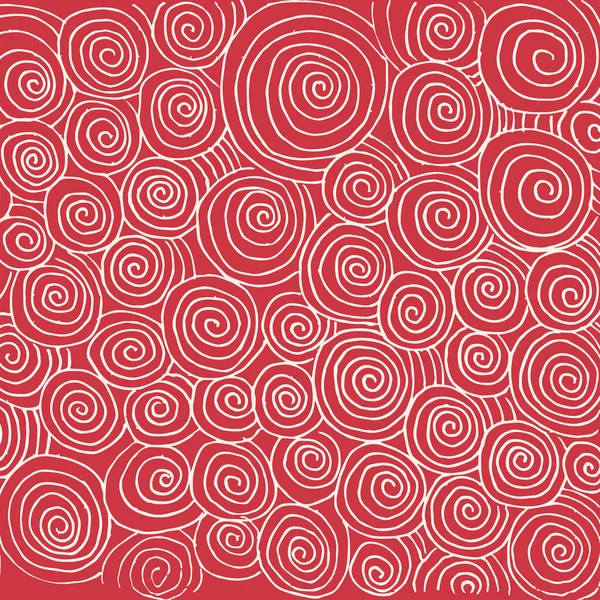 Vector Spiral Background Simple Drawing Abstract Spirals — 스톡 벡터