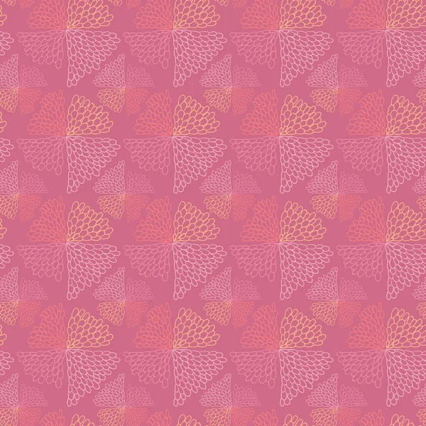 Colorful Vector Background Floral Theme — Vetor de Stock