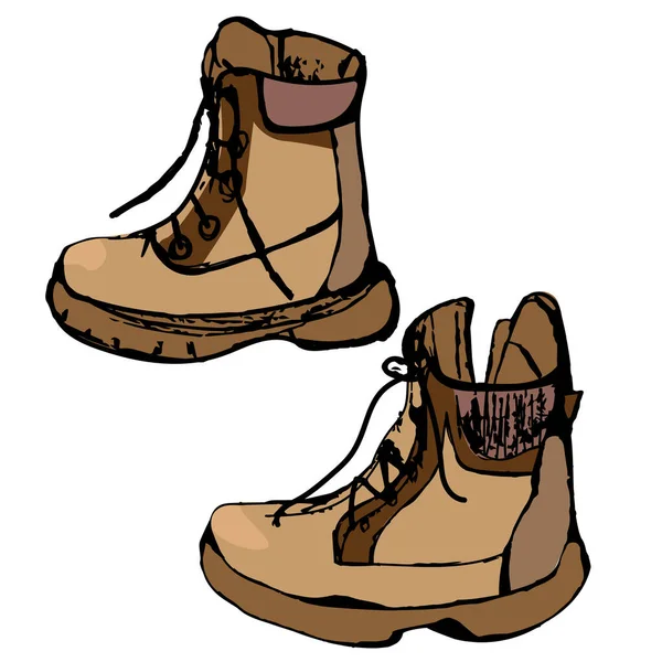 Ayakkabı çiziyorum. İki ayakkabı. Sıcak kış ayakkabıları