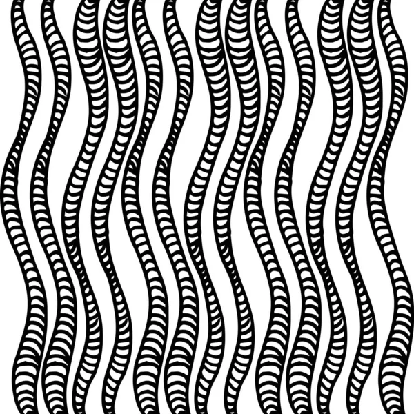 Waves Stripes Pattern Background Stripes Divided Fragments — ストックベクタ