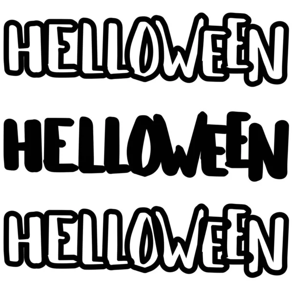 Ilustração Para Celebração Halloween —  Vetores de Stock