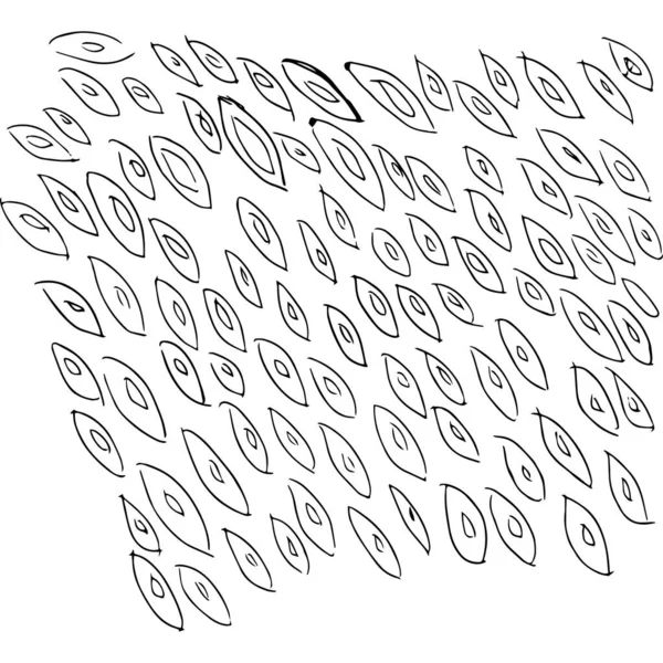 Abstrakt Form Mönster Vektor Illustration — Stock vektor