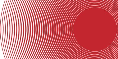 Dairesel şekilli vektör düzeni. Eş merkezli daireler ile soyut bir tarzda bulanık dekoratif tasarım.