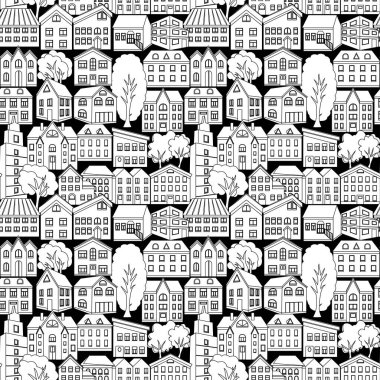 Evlerde ve binalarda pürüzsüz desen