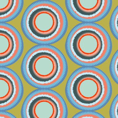 Vector pattern of abstract shapes. For print and web.