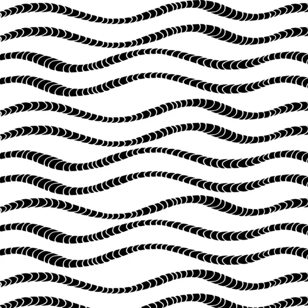 Vector Wave Stripes Abstraction Pattern Background Stripes Divided Fragments Print — Stok Vektör