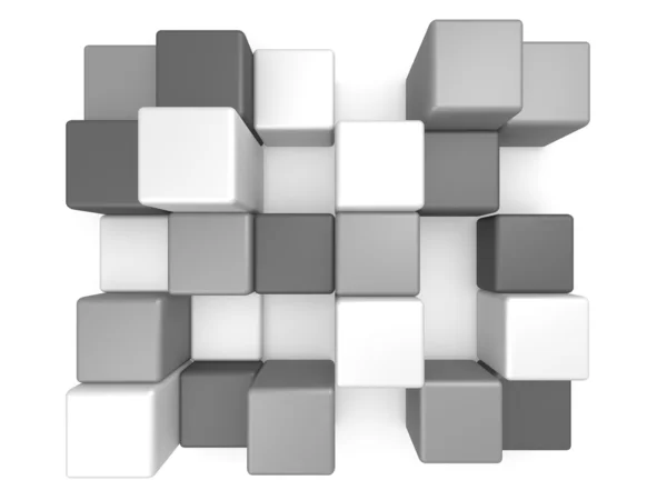 Cubi astratti 3d — Foto Stock