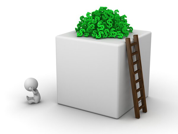 3D человек не видит, как получить деньги
