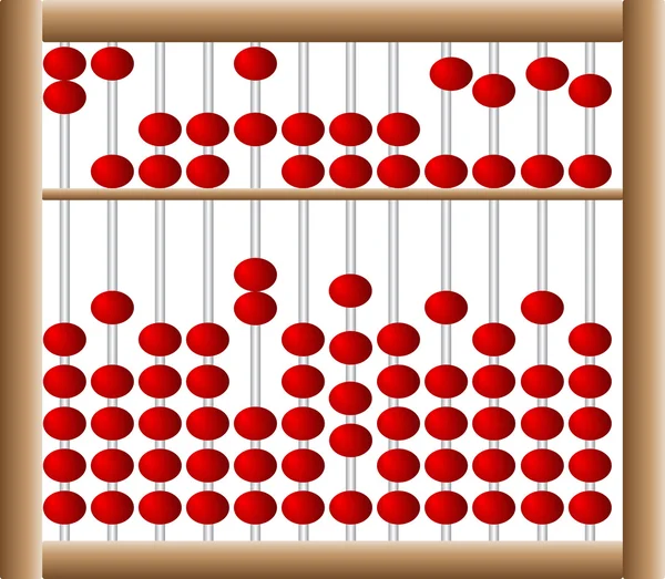 Китайський abacus — стоковий вектор