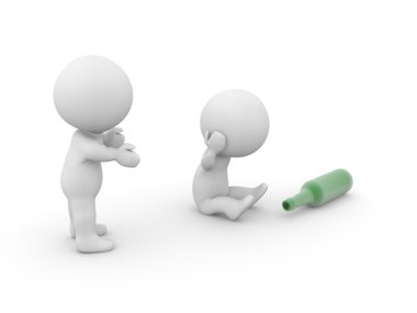 sorun içme ile 3d karakteri çalışıyor