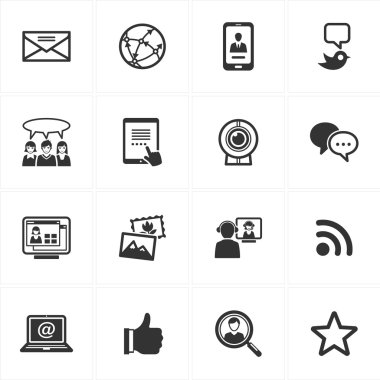Sosyal Medya Icons set 1