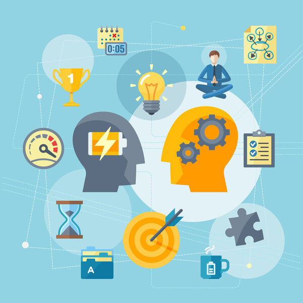 Productivity at Work Concept