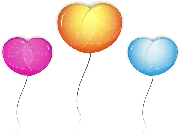 Color balloons — Stock Vector