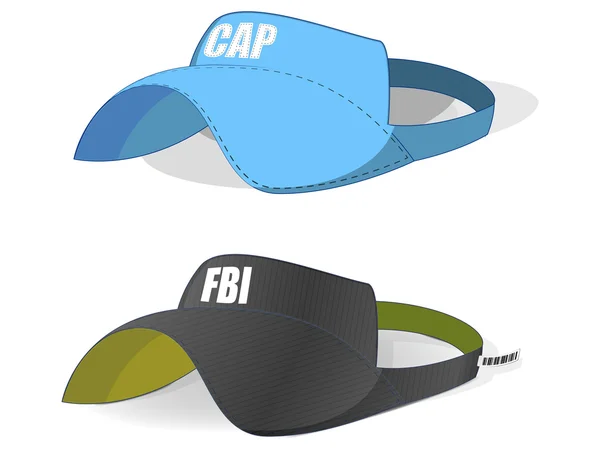 Color caps — Stock Vector