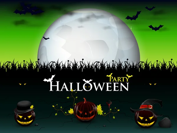 Méga patrie Halloween — Image vectorielle