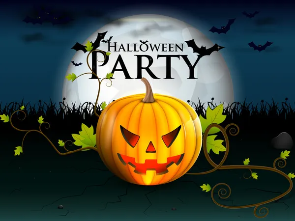 Festa de Halloween — Vetor de Stock