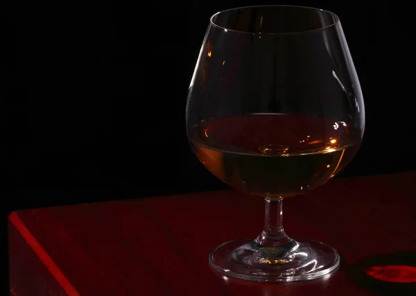 Glass of brandy — Stock Photo, Image