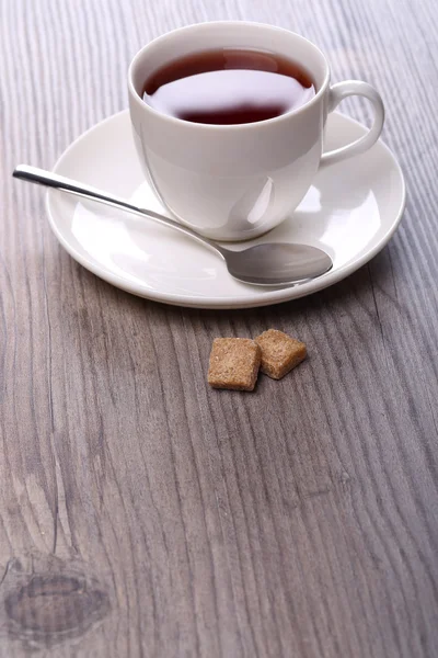 Dva cukru a čaj — Stock fotografie