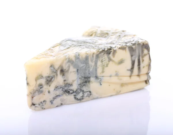 Pièce sur fromage bleu avec moule — Photo