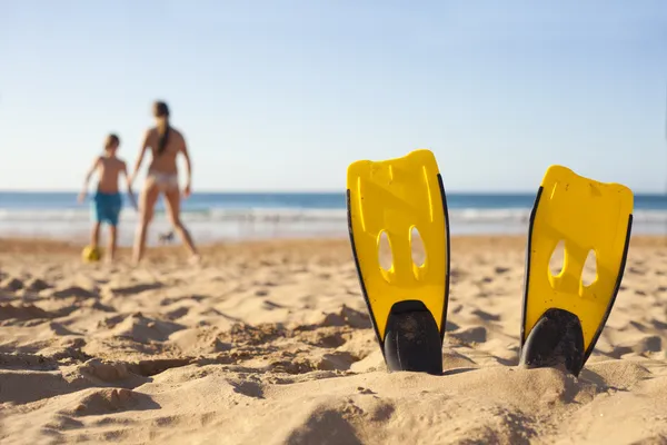 Giochi sulla spiaggia — Foto Stock